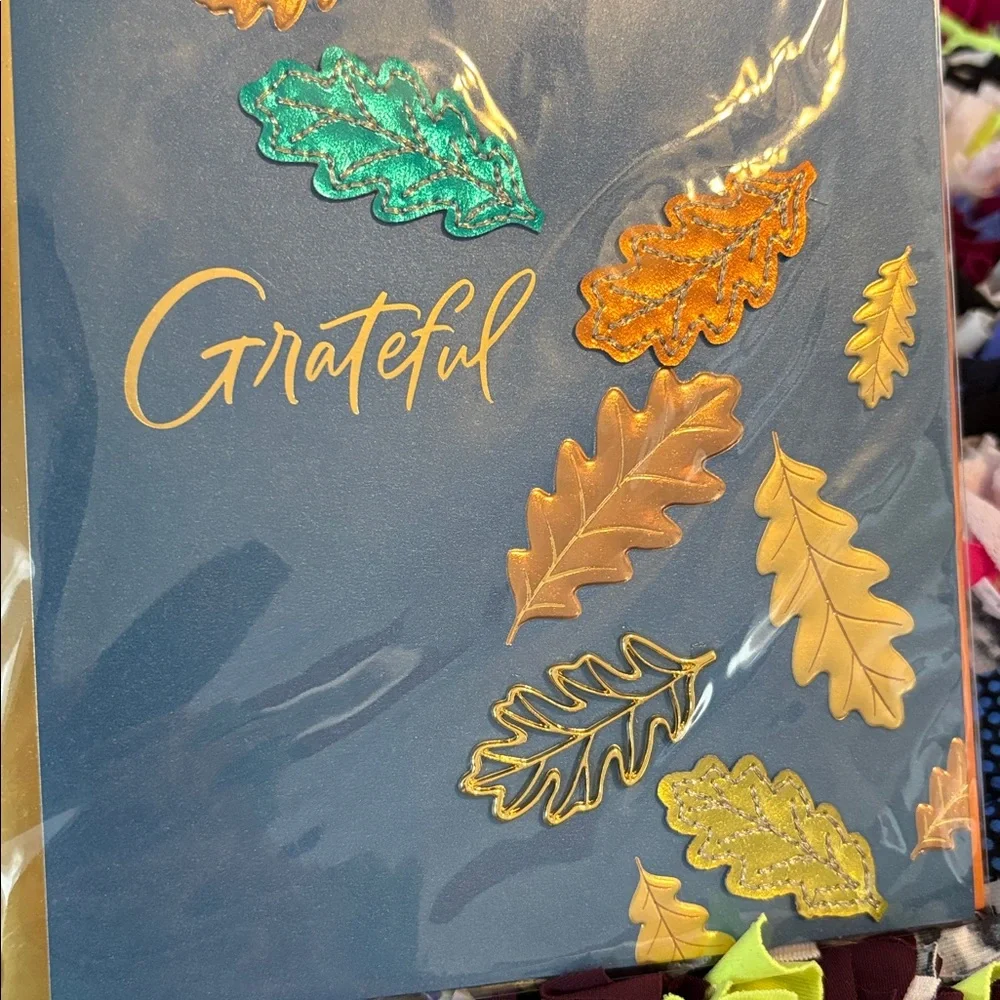 🆕4 Papyrus “Thanksgiving” Greeting Cards